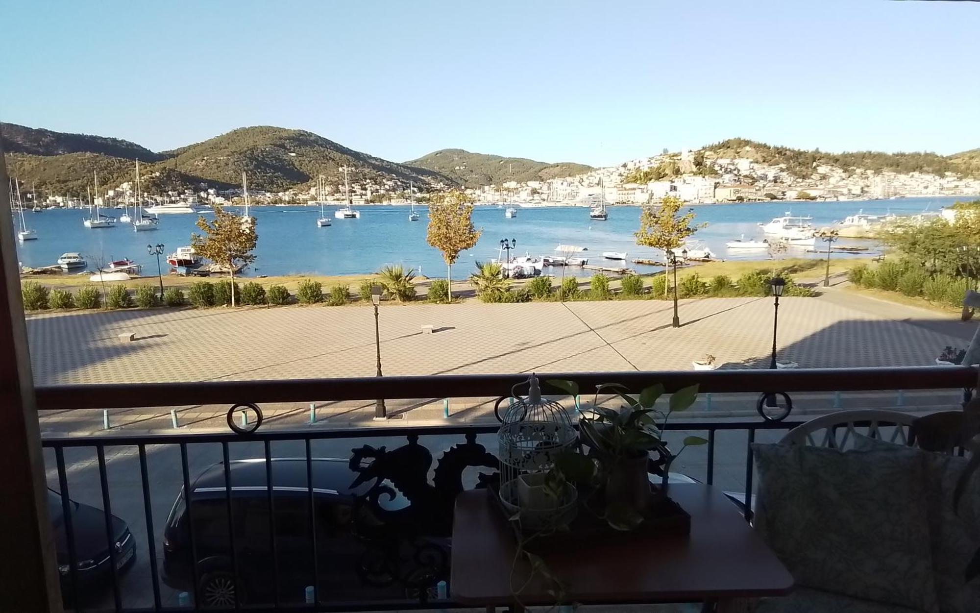 Liberty Porosview Apartement Galatás Luaran gambar
