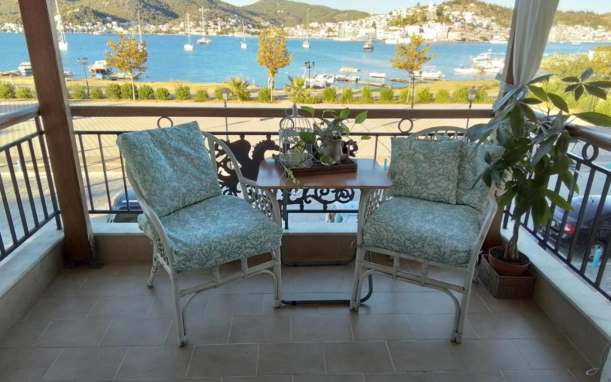 Liberty Porosview Apartement Galatás Luaran gambar